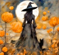 autumn moon witch