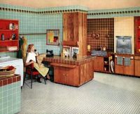 Vintage Kitchen with Featherweight