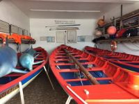 Whaling boats in Terceira, Azores, Portugal