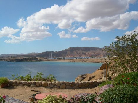 View from house at Sharm El Sheikh