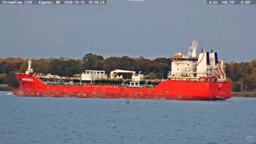 Barbarica - Ocean-Going Tanker - Algonac, MI (2020-10-13)