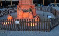 Sand carving