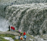 Dettifoss Waterfalls, Iceland.