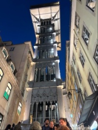The Elevador De Santa Justa, Lisbon, Portugal