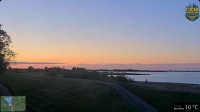 Sundown 2025-05-05 Panorama Live Blick von der Festung Grauerort Stade
