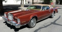 1974 Lincoln Mark IV bronze front