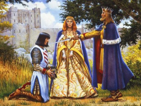 lancelot guinevere puzzle bookmarked