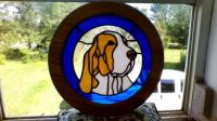 Bracco Italiano Stained Glass