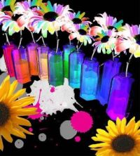 painted flowers