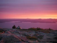 Sunrise on Cadillac Mtn, Bar Harbor, Maine