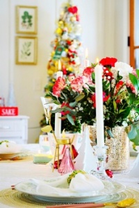 "Wintery Wonderland Tablescape"