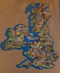 Great Britain old jigsaw