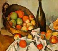 Still Life With Basket of Apples