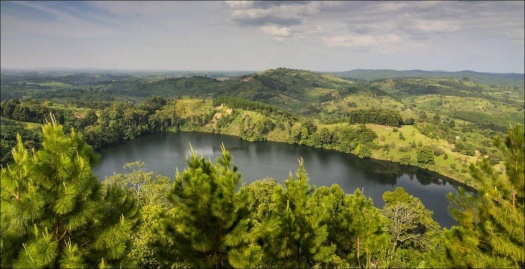 Solve ~Lake Nyabikere in Fort Portal~ jigsaw puzzle online with 120 pieces