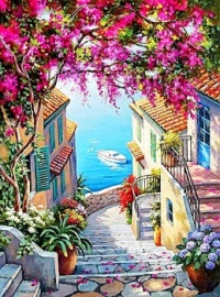 Houses by the sea