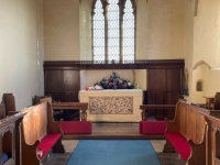 Altar View in Hemblington Church