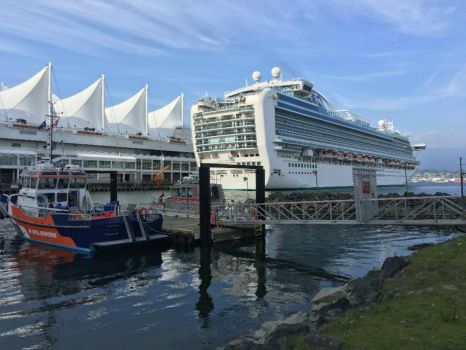 cruise ship Vancouver