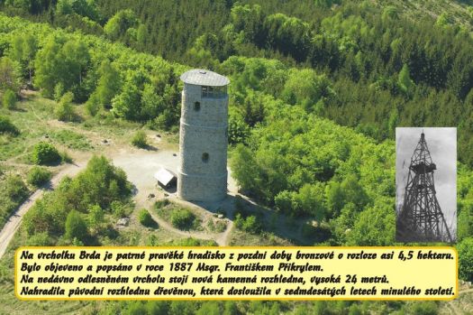 Chriby - Brdo with watchtower