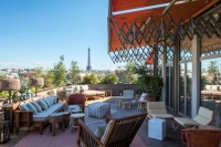 Terrace at Hotel Brach, Paris
