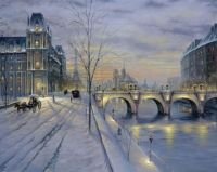 Winter In Paris - by Robert Finale