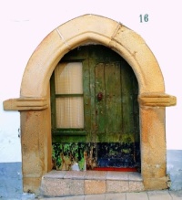 Ancient front door