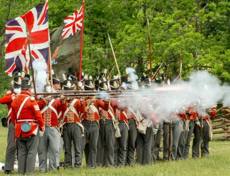 War_of_1812_Re-enactment,_Battle_of_Stoney_Creek_(ontario);_June_2016