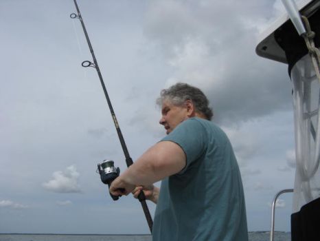Bill fishing in Vineyard Sound