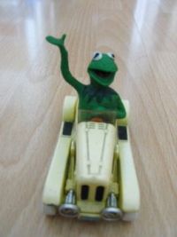 Kermit the Frog in his Rolls Roys