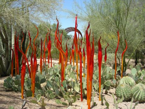 Chihuly in the AZ desert