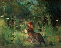 Little Red Riding Hood 1881 by Carl Larsson