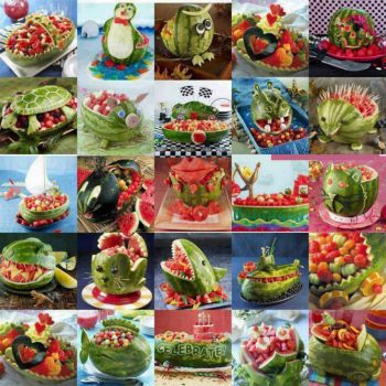 Jigsaw Puzzle | food art | 16 pieces | Jigidi