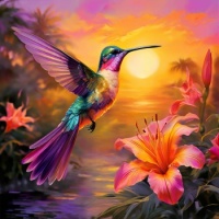 The Beauty of Nature - Hummingbird