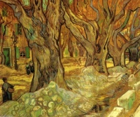 Vincent van Gogh - The-Road-Menders 2, 1889