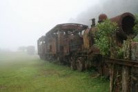 Abandoned train, Paranapiacaba, Brasil