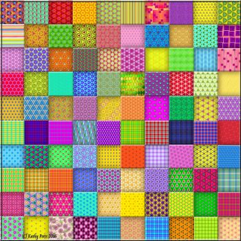 100 Colorful Tiles To Have Fun With :-)