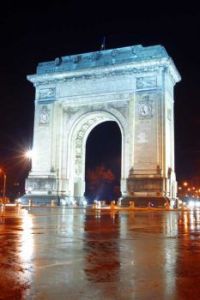 Romania-Bucharest,Arch of Triumph