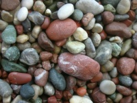 Aegean sea pebbles