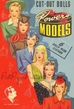 Solve Powers Models Cut-Out Dolls 1940's jigsaw puzzle online with 117 ...