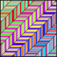 Striped Diagonals (M)