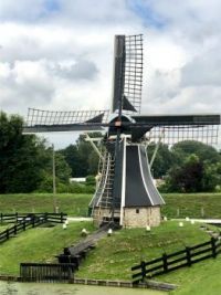Windmill ~ Zuiderzeemuseum in town Enkhuizen, the Netherlands #2