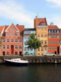 Colorful Houses on Christianshavn - Jorgenshaus