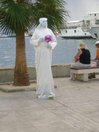Human Statue (Cyprus - Paphos)