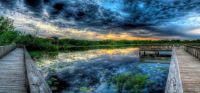 White Lake At Blue Hour