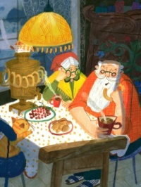 tea party with santa