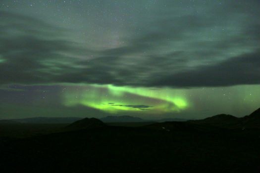 Northern lights, 16-10-2014, Iceland
