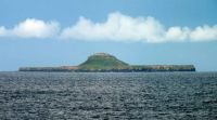 Hebridean Island Bac Mòr or Dutchman's Hat