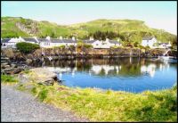 Lovely village on the Island of Seil, Scotland