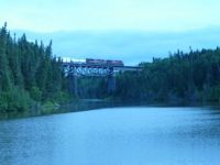 Train Bridge over the Little Pic River