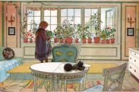 Okno plné květin - Flowers on the windowsill - 1894