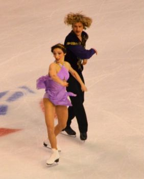 Ice Dancing.  Davis and White; Gold Medalists.